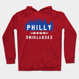 Philly over Everything - Red/Blue Hoodie